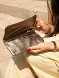 Petite Maroquinerie Nina - Bronze Metallique