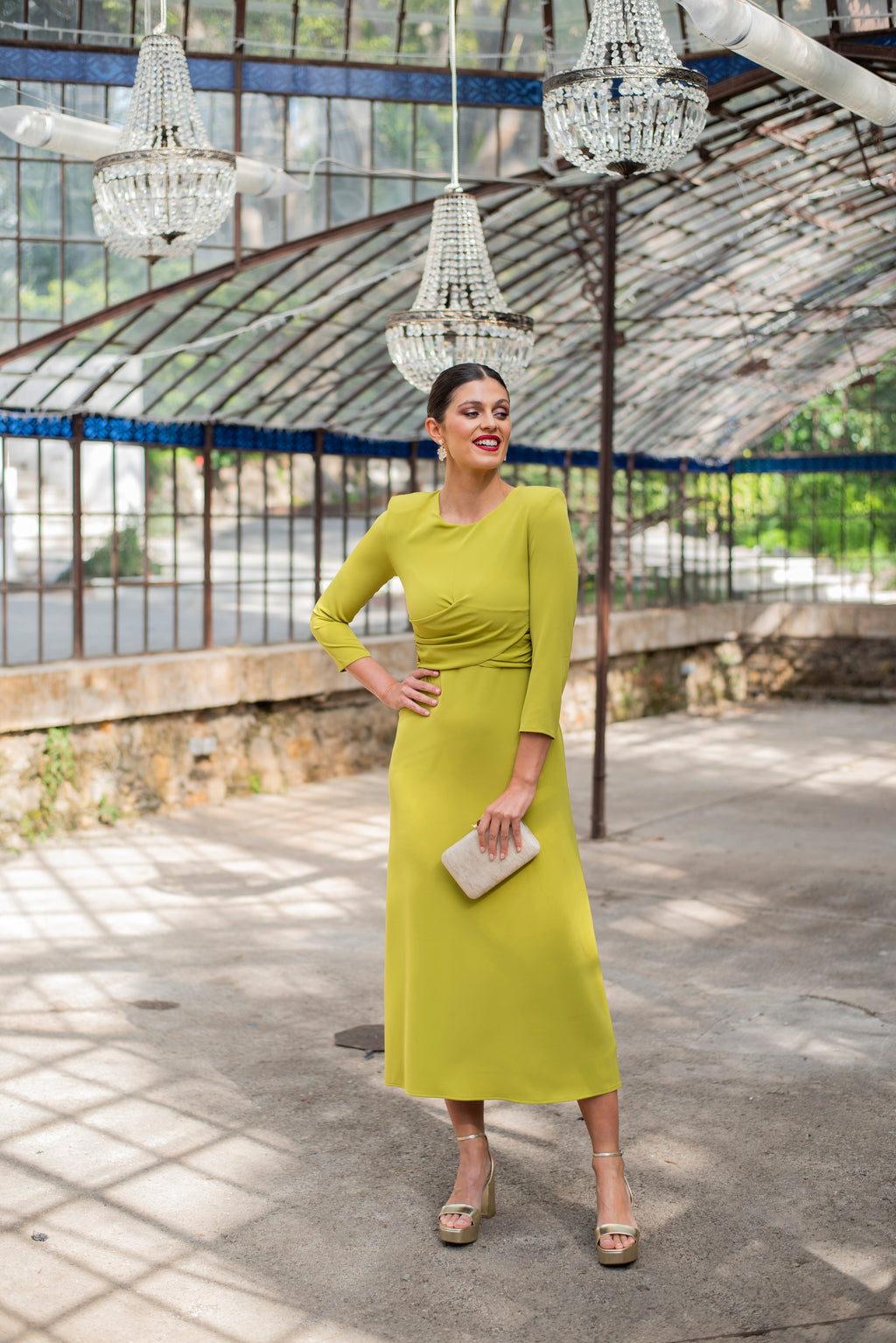 Robe Noelie - Olive