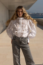 Jeans Scarlett - Strass Gris