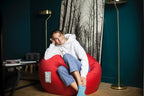 Pouf O Ring - 120x100cm - Red