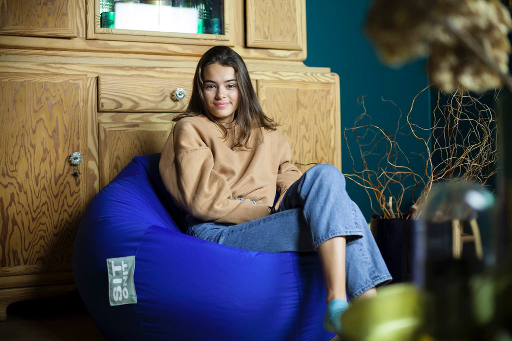 Pouf O Ring - Royal Blue