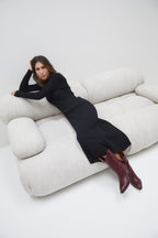 Robe Sofia Maille Noir