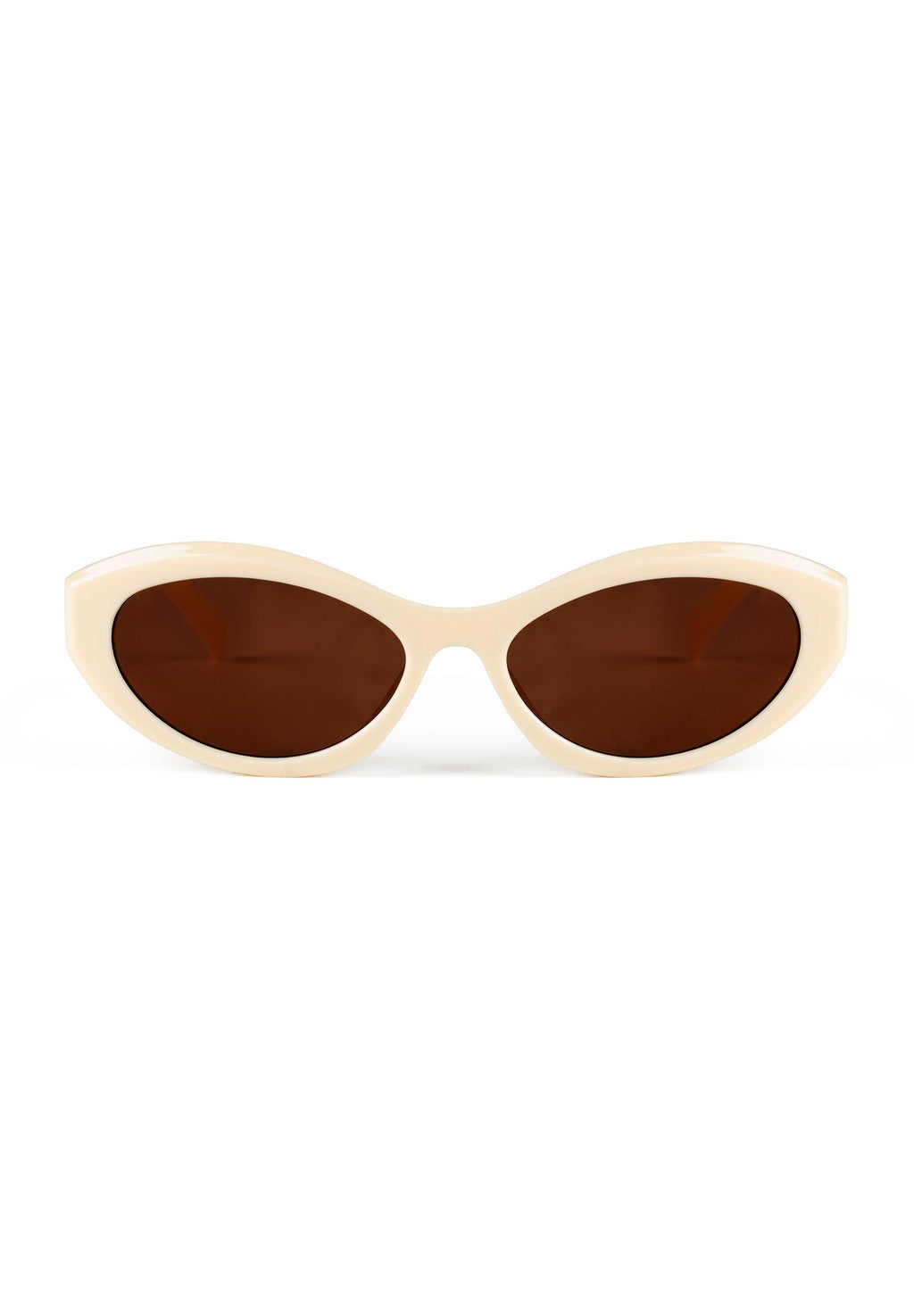 Lunettes Alfa - Blanc Cassé
