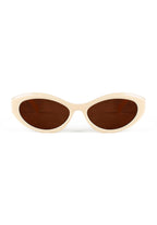 Lunettes Alfa - Blanc Cassé