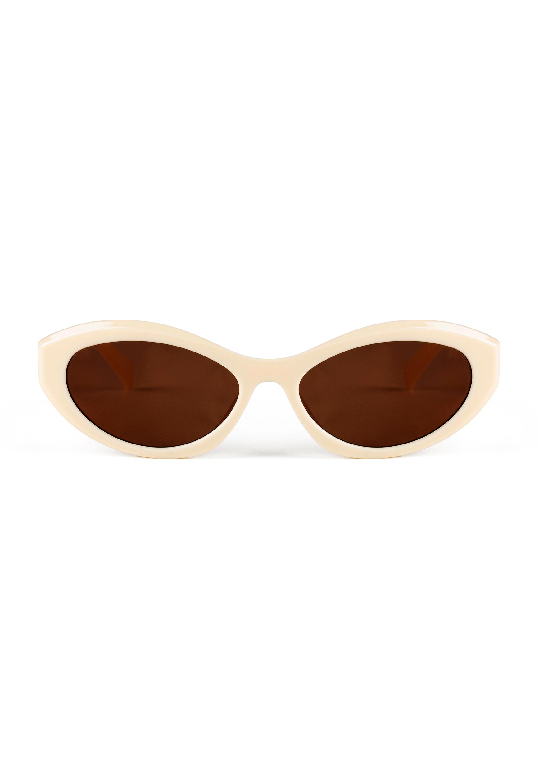 Lunettes Alfa - Blanc Cassé