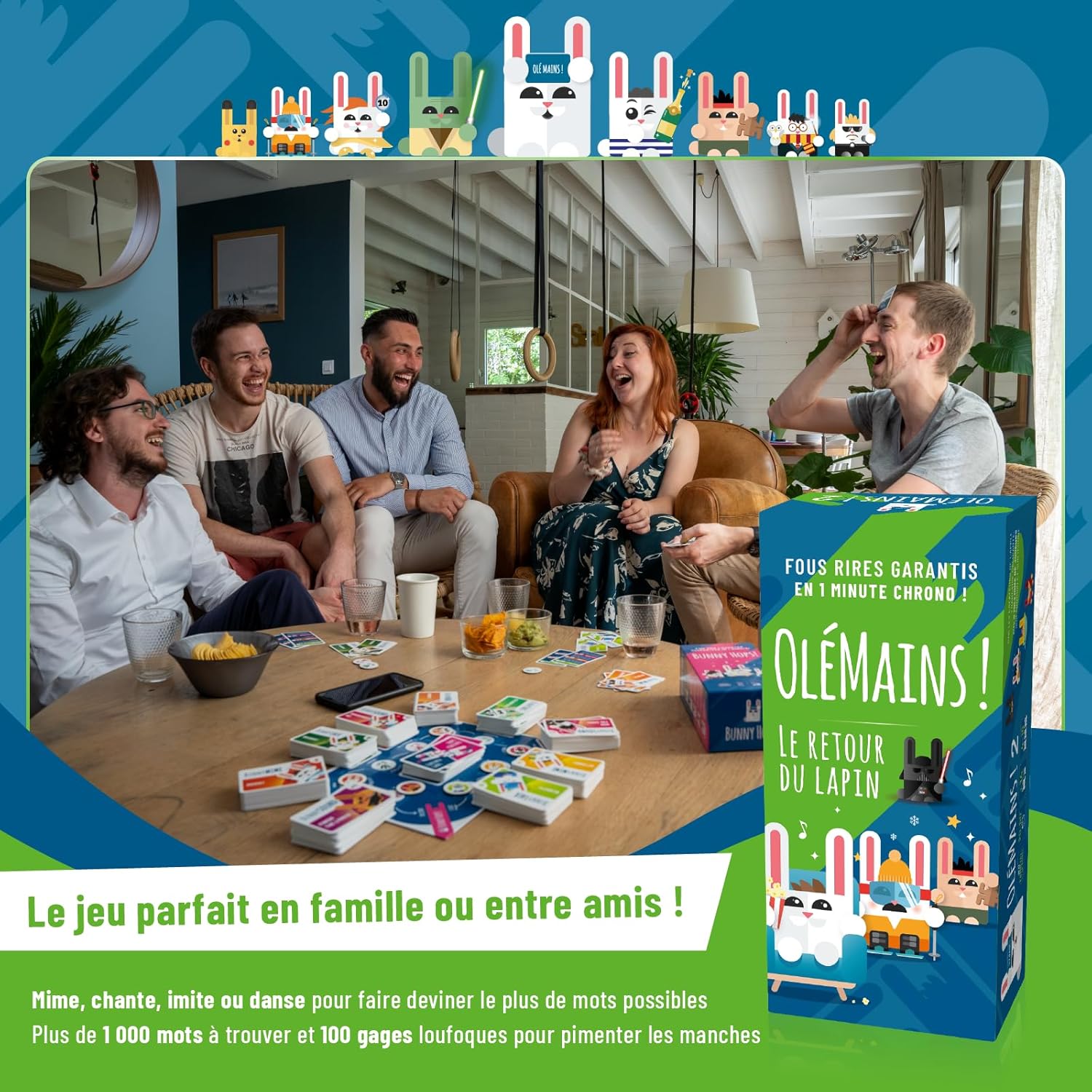 Le jeu parfait en famille ou entre amis