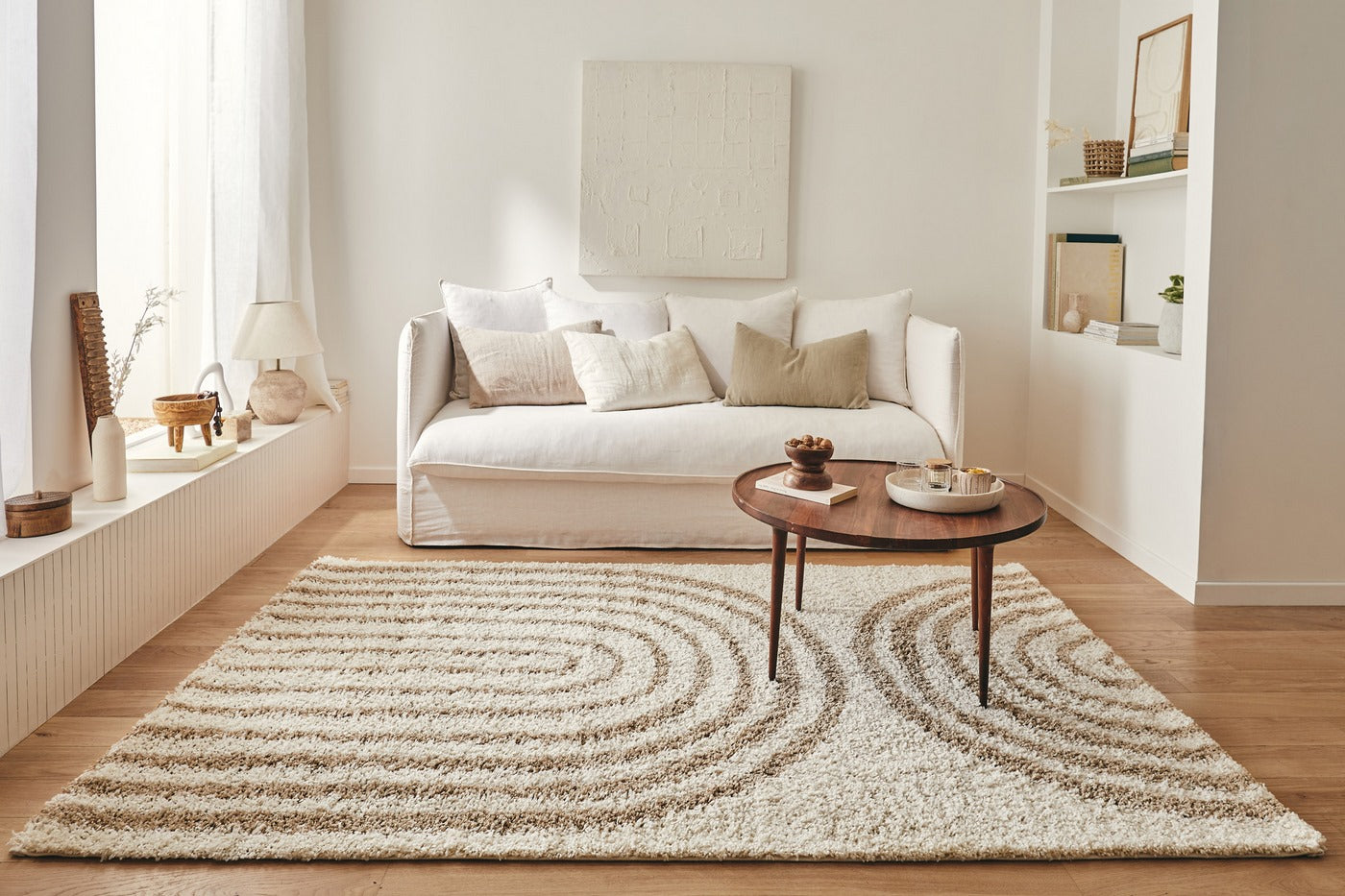 Olympe - Tapis D'Intérieur - Polypropylène - Beige