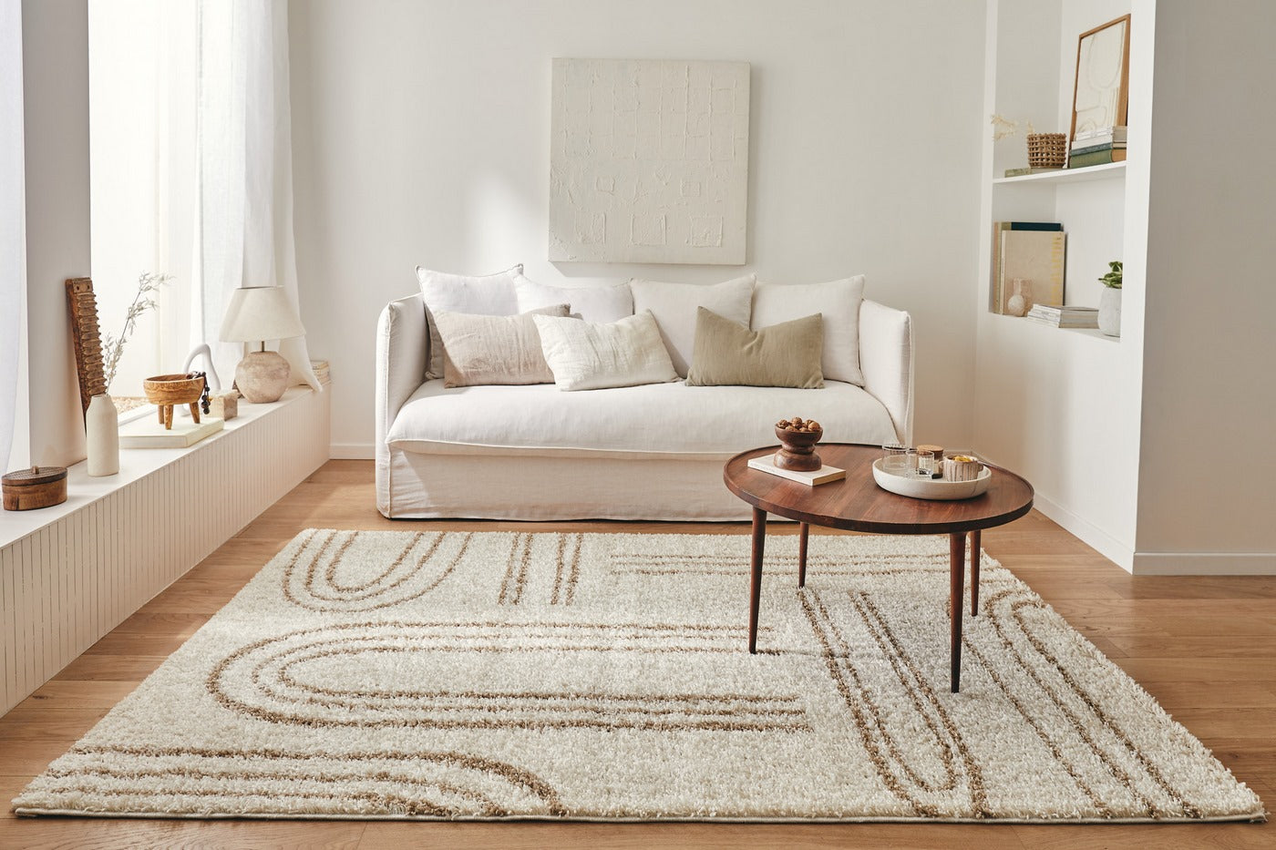Olympe - Tapis D'Intérieur - Polypropylène - Beige