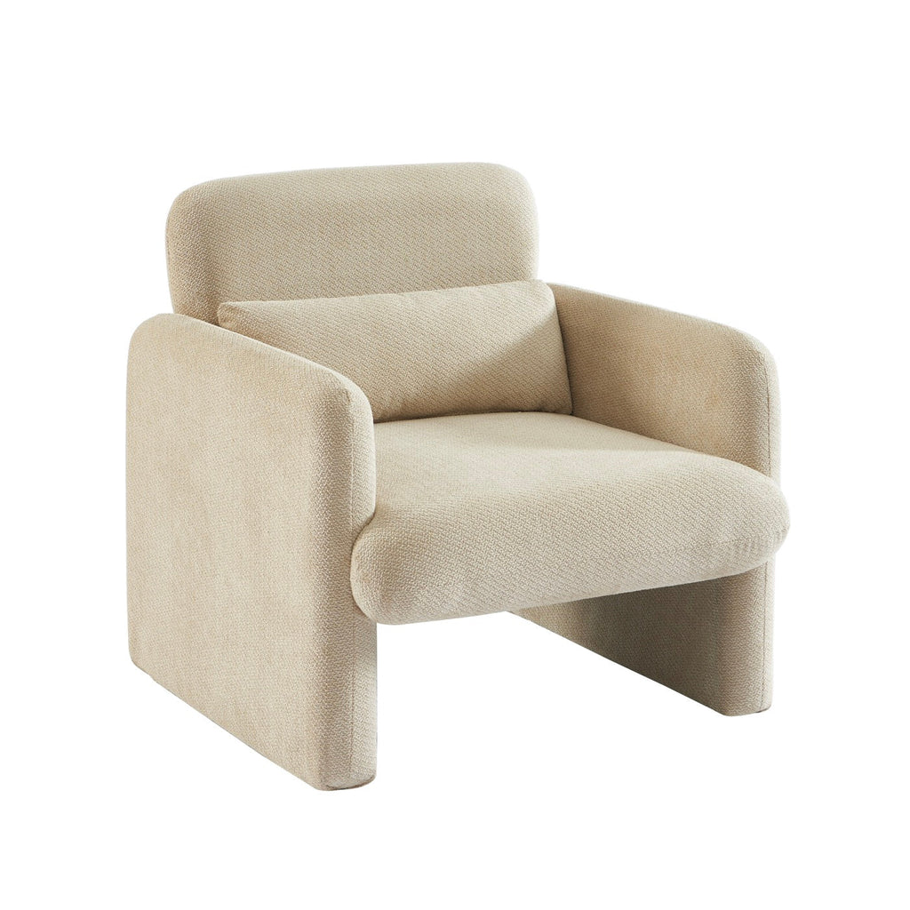 Oma - Fauteuil - Tissu Beige