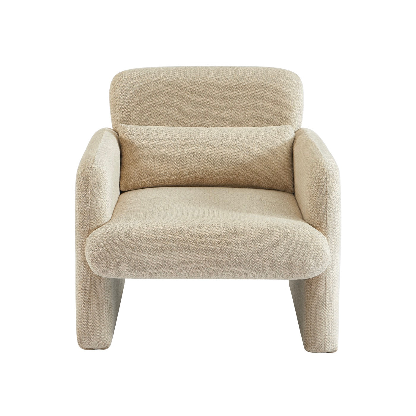 Oma - Fauteuil - Tissu Beige