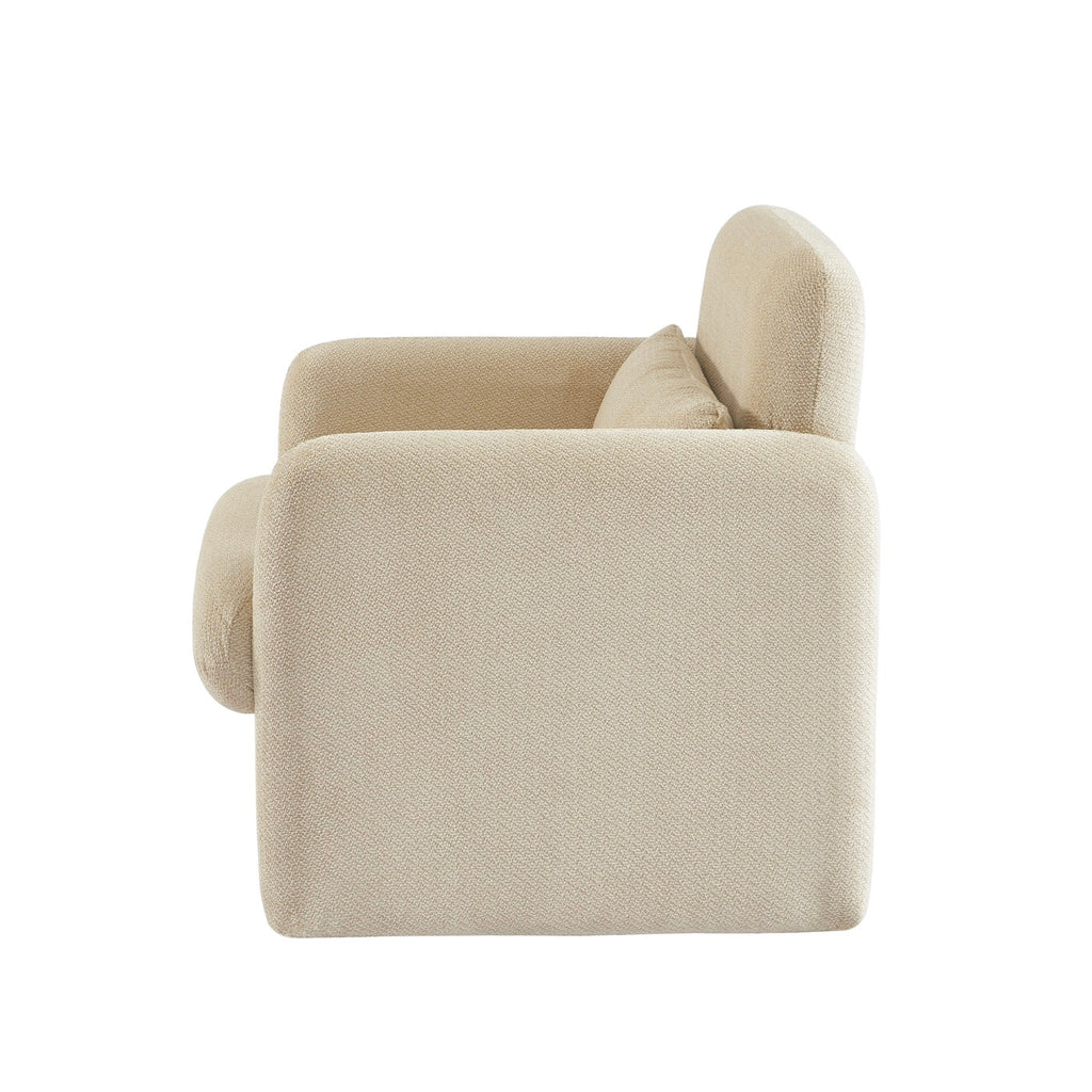 Oma - Fauteuil - Tissu Beige