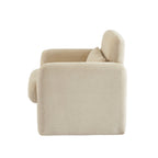 Oma - Fauteuil - Tissu Beige