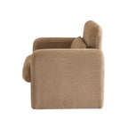 Oma - Fauteuil - Tissu Marron