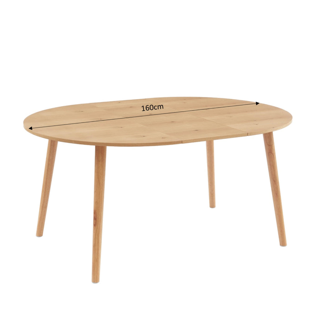 Oracle - Table Extensible - Placage Chêne