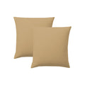 Taie d'oreiller satin de coton x2 - 3 coloris au choix