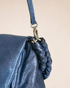 Sac Oscar Big - Crack Majorelle