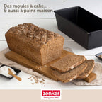 Zenker - Lot De 2 Moules À Cake 25 Cm Zenker Pure - Noir