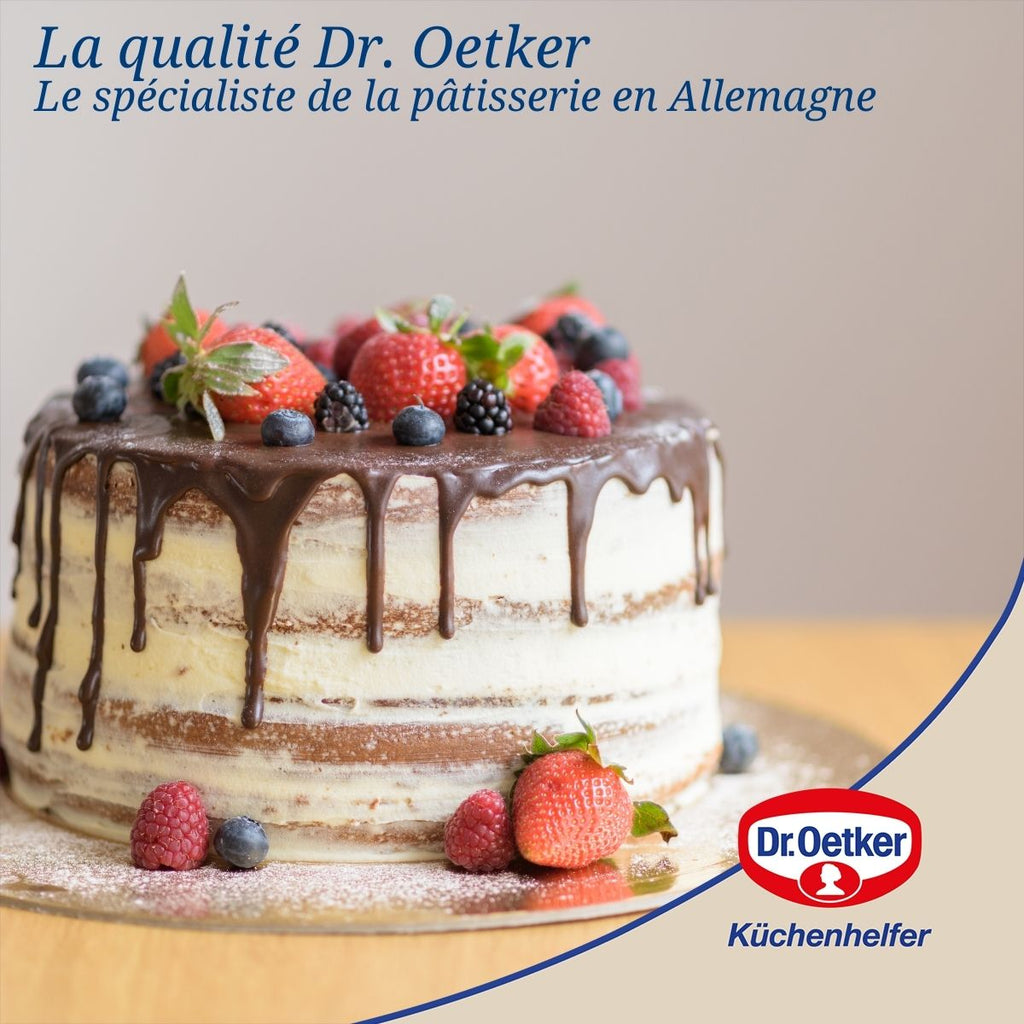 Dr Oetker - Lot De 2 Moules À Gâteaux 24/24 Cm En Silicone Dr Oetker Flexxibel Love - Rouge