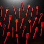 Dr Oetker - Set De 2 Ustensiles De Cuisine Cuillère Silicone Dr Oetker Flexxibel Love - Rouge