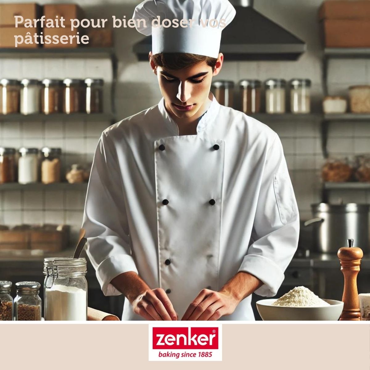 Zenker - Verre Doseur 1 Litre Zenker Smart Pastry - Transparent