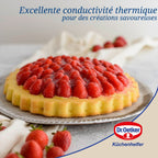 Dr Oetker - Moule À Tarte En Silicone Rouge De 26 Cm Dr. Oetker Flexxibel Love - Rouge