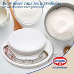 Dr Oetker - Balance De Cuisine Sans Pile 2 Kg Dr. Oetker Baker Edition - Blanc