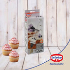 Dr Oetker - Seringue De Pâtisserie Et 6 Embouts À Motif Dr. Oetker Baker Edition - Blanc