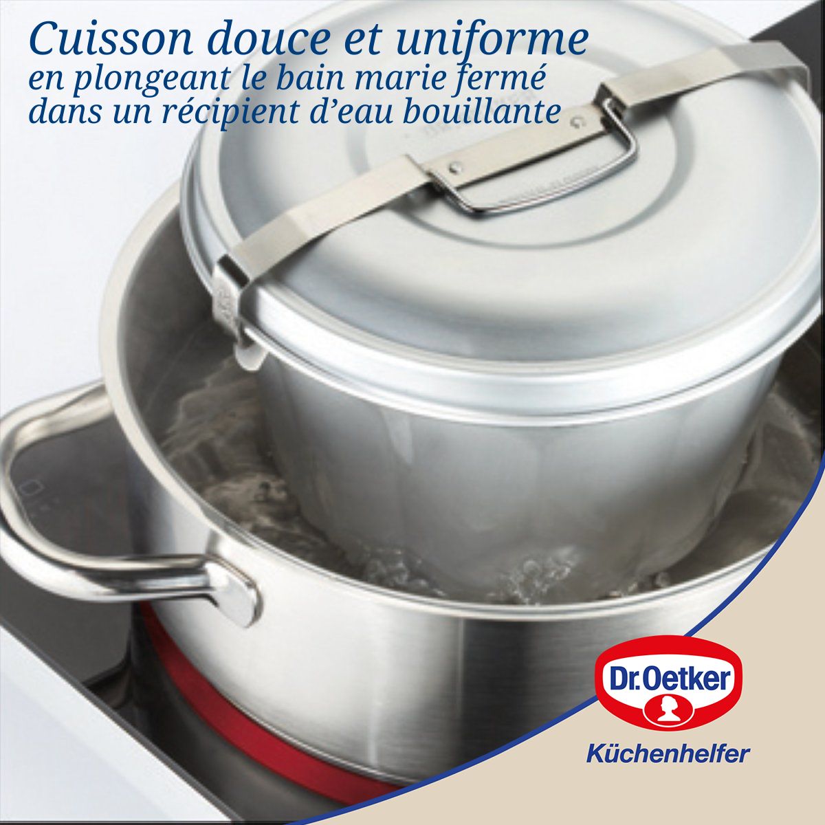 Dr Oetker - Moule À Bain Marie 21 X 14 X 15 Cm Dr. Oetker Classics - Gris