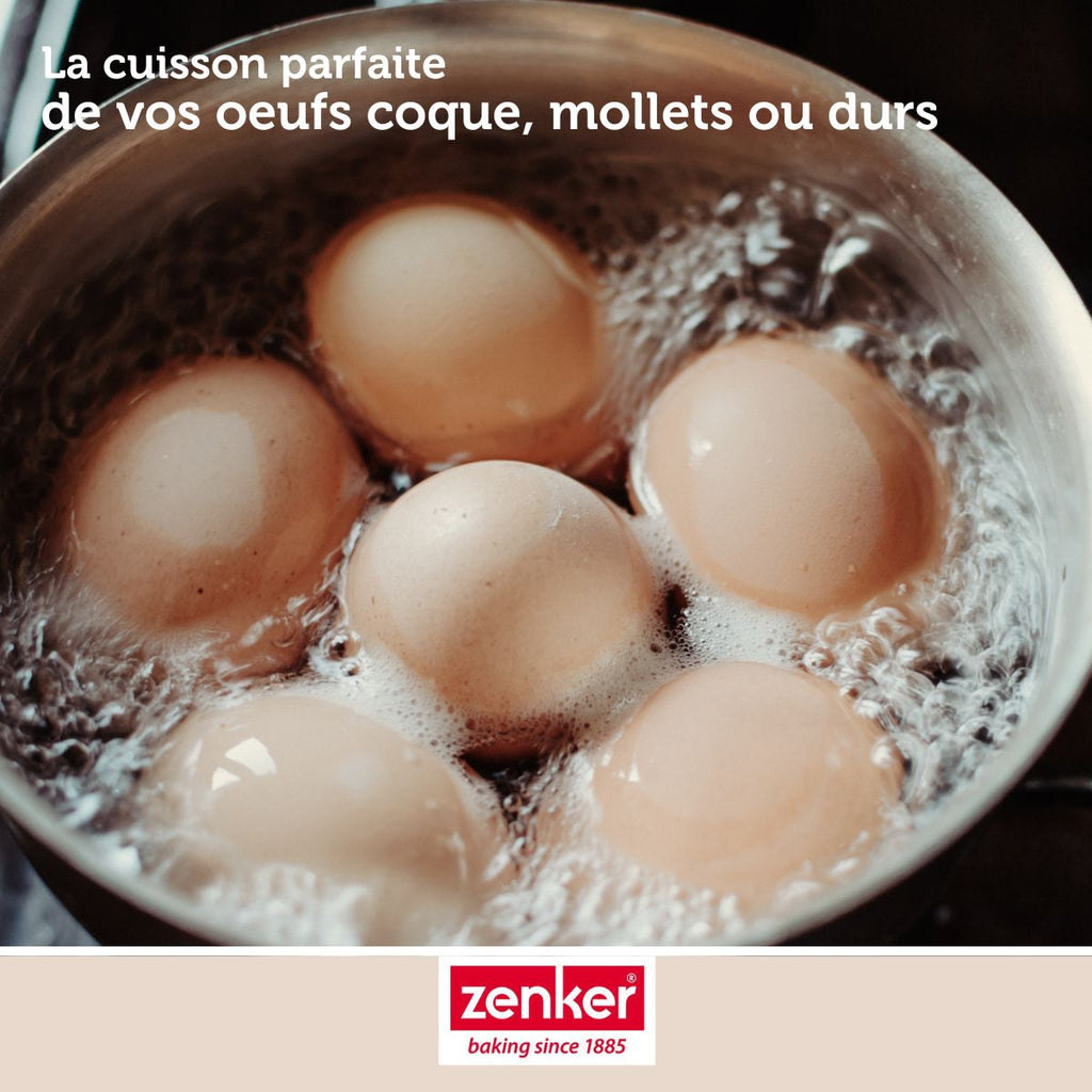 Zenker - Minuteur De Cuisine Magnétique 1H En Acier Zenker Smart Pastry - Gris