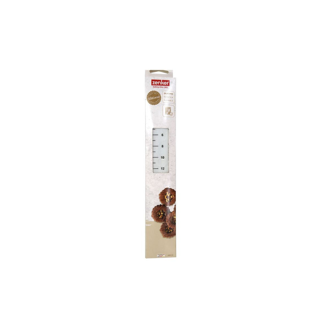 Zenker - Tapis De Cuisson En Silicone 40 X 30 Cm Zenker Smart Pastry - Blanc|Noir