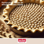 Zenker - Billes De Cuisson Pour Pâte Sablée, Pot De 600 Grammes Zenker Smart Pastry - Gris|Transparent