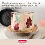 Zenker - Moule À Manqué À Charnière 20 Cm Zenker Black Metallic - Noir
