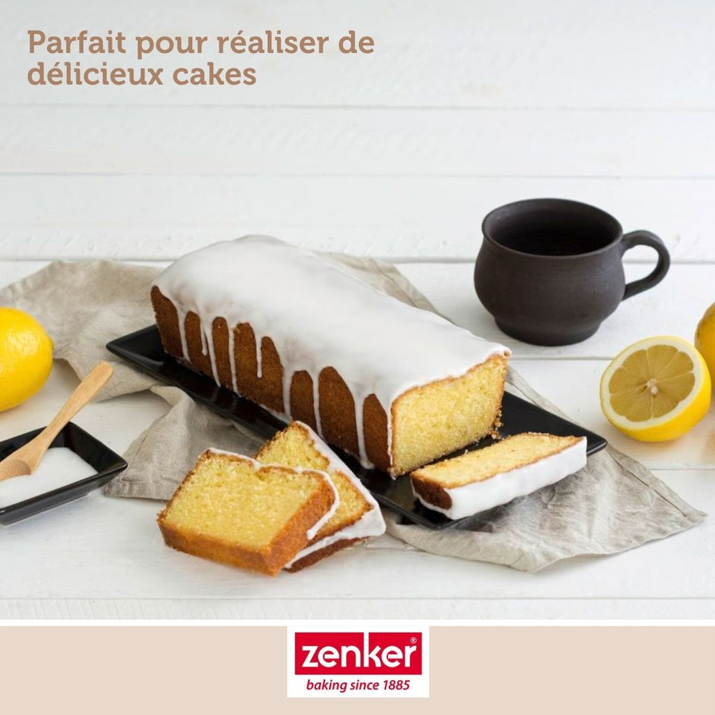 Zenker - Moule À Cake Extensible 20 À 35 Cm Zenker Black Metallic - Noir
