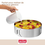Zenker - Cercle À Pâtisserie Réglable Zenker Smart Pastry - Inox