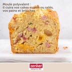 Zenker - Moule À Cake 31,5 Cm Zenker Silicone Fibre De Verre - Noir|Gris
