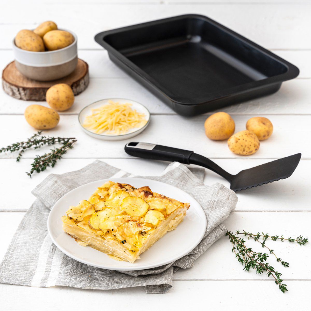 Zenker - Plat À Four Rectangulaire 37 X 27 Cm Zenker Spécial Cooking - Noir