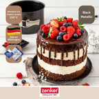 Zenker - Moule À Panettone À Charnière 18 Cm Zenker Black Metallic - Noir