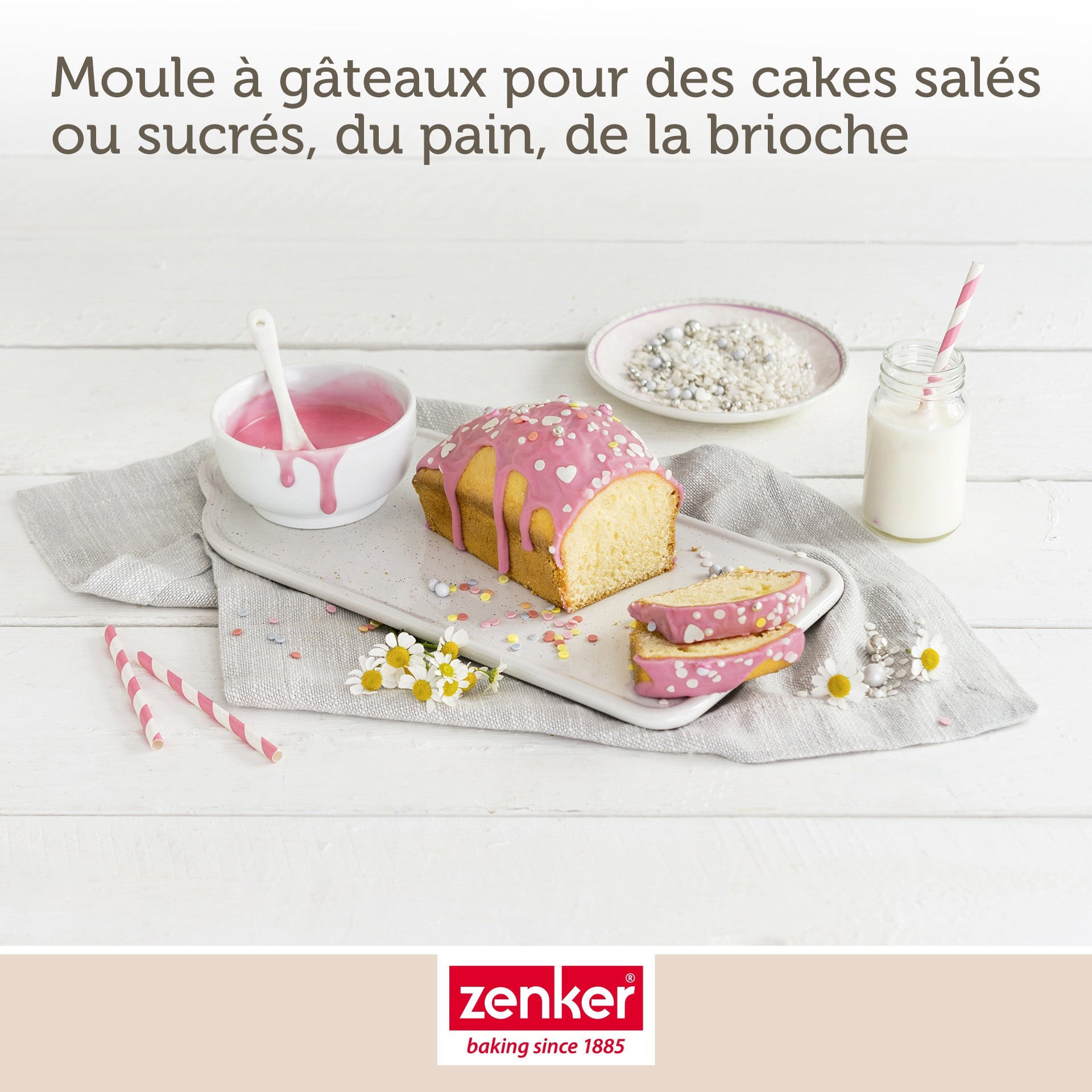 Zenker - Moule À Cake 20 Cm Zenker Special Mini - Noir
