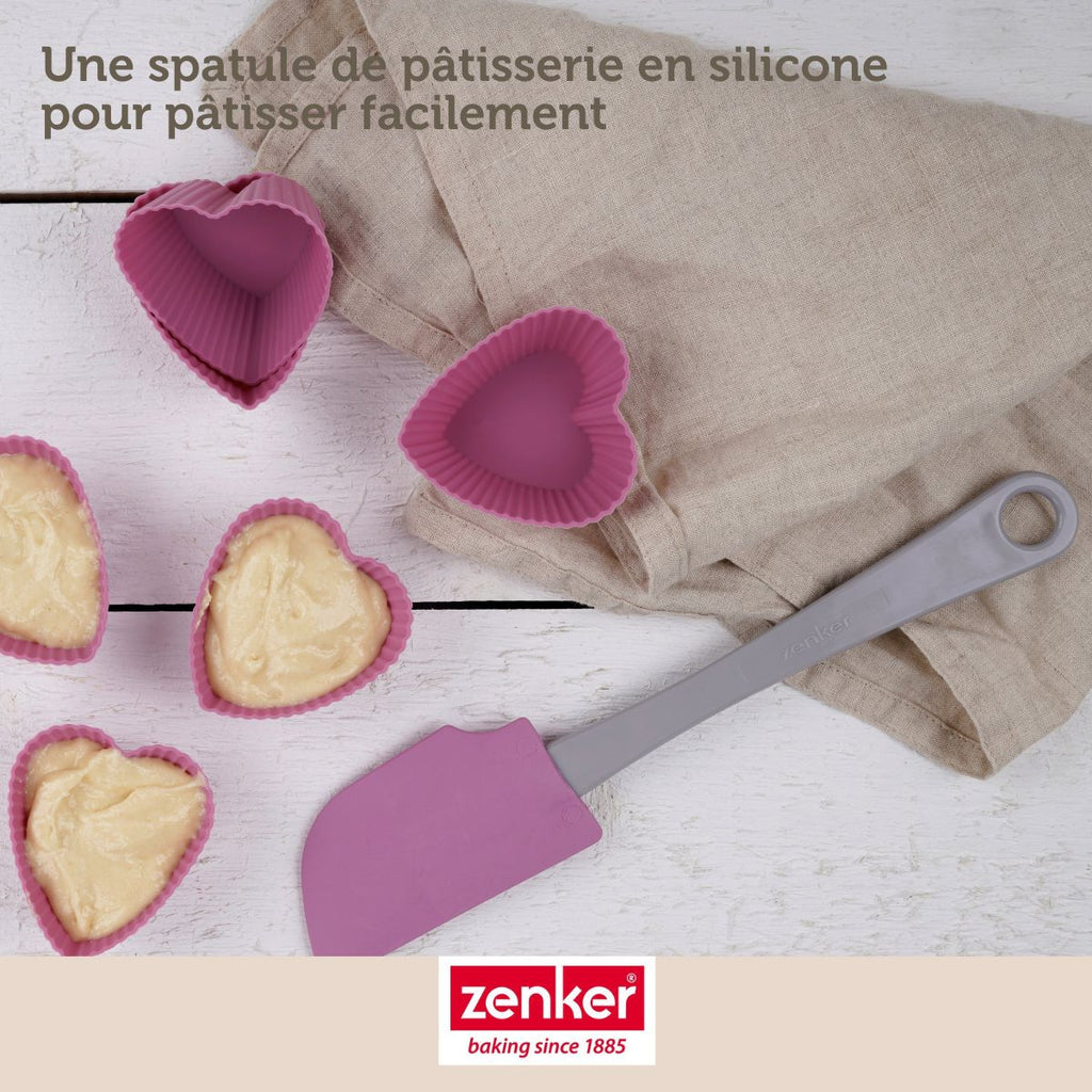 Zenker - Set De 5 Ustensiles De Pâtisserie Moule À Gâteaux Bol Spatule Pâtisserie Et Verre Doseur Zenker Mojave Gold - Or