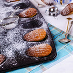 Zenker - Lot De 2 Moules À Madeleines 12 Empreintes Zenker Spécial Countries - Noir