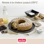 Zenker - Lot De 2 Moules À Gâteaux 26/26 Cm En Acier Black Metallic Black Mettallic Zenker Black Mettallic - Noir