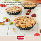 Zenker - Ensemble De 12 Moules À Tartelettes 10 Cm Zenker Black Metallic - Noir