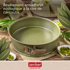 Zenker - Ensemble De 2 Moules À Manqué À Charnière 24 Cm Zenker Green Vision - Vert