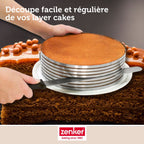 Zenker - Set De 2 Couteaux Unitaires 30 Cm En Plastique Zenker Smart Pastry - Noir