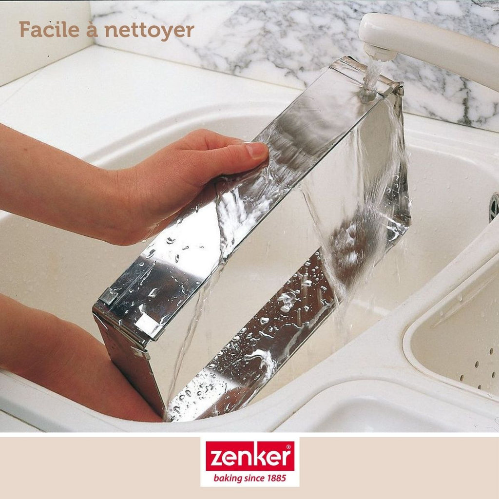 Zenker - Ensemble De 2 Cadres À Gâteau Réglable 27 À 52 Cm Zenker Smart Pastry - Inox