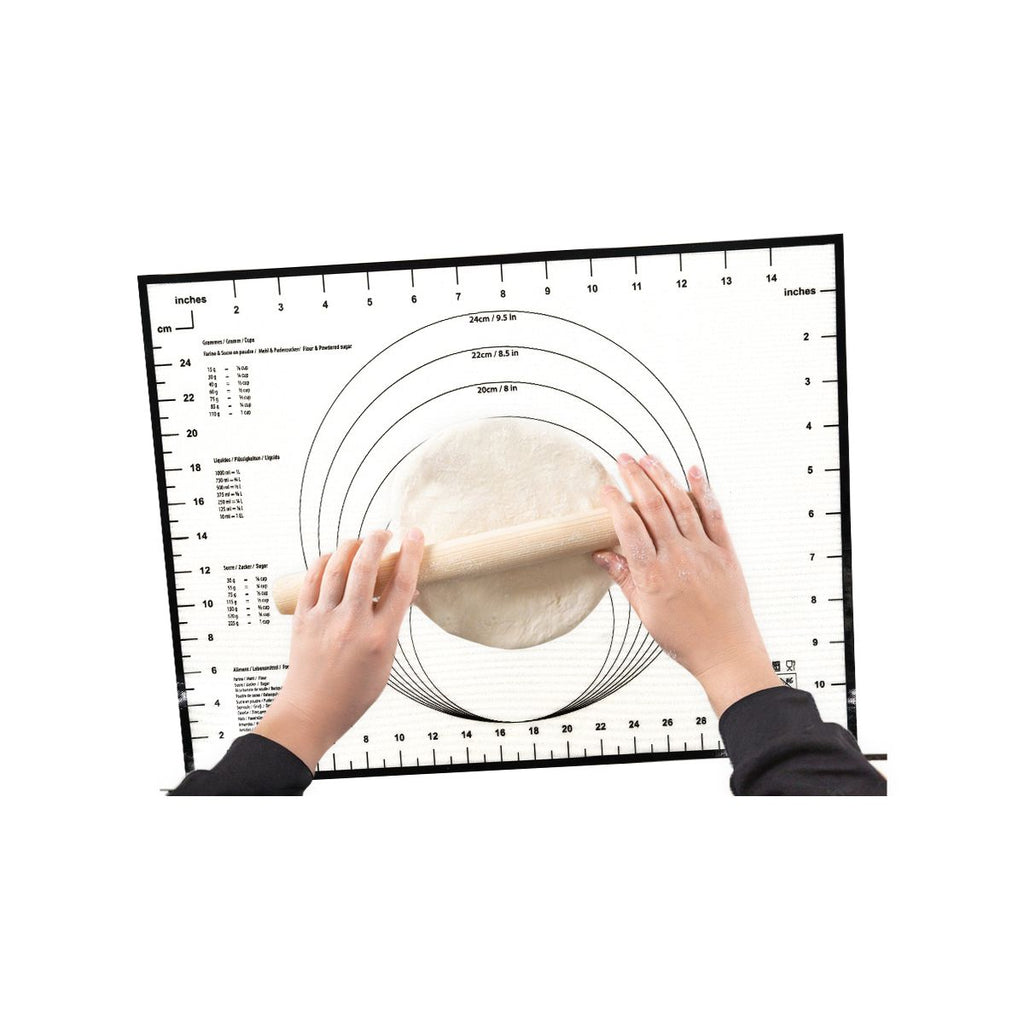 Zenker - Tapis De Cuisson En Silicone 40 X 30 Cm Zenker Smart Pastry - Blanc|Noir