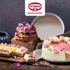 Dr Oetker - Moule À Tarte Quiche 28 Cm En Email Dr. Oetker Exclusive - Blanc|Noir