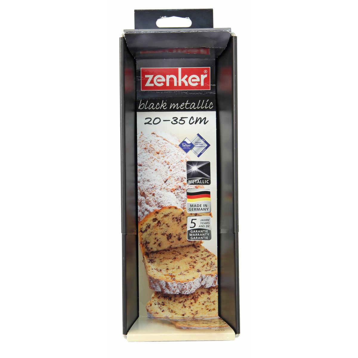 Zenker - Moule À Cake Extensible 20 À 35 Cm Zenker Black Metallic - Noir