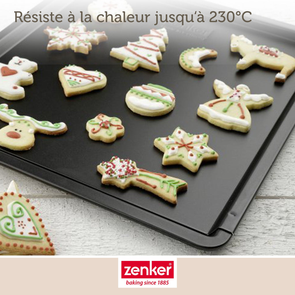 Zenker - Plaque À Pâtisserie Extensible De 37 X 52 Cm Zenker Black Metallic - Noir