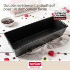 Zenker - Moule À Cake 35 X 11,5 X 7 Cm Zenker Perfectback+ - Noir